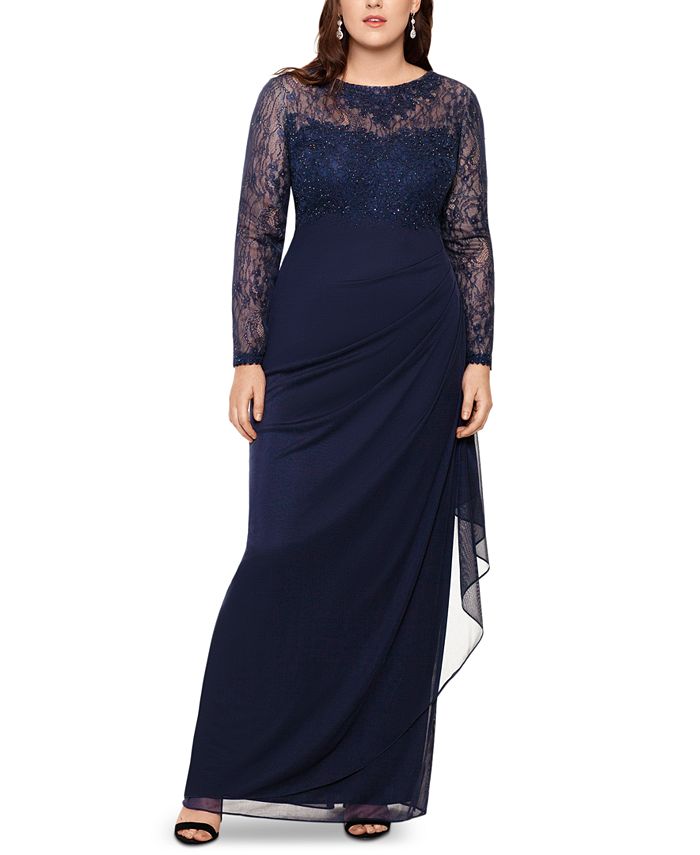 xscape-womens-embroidered-beaded-long-sleeve-gown-blue-size-22w