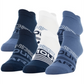 Under Armour Women's 6 Pk Essential No Show Socks Blue Size 6-9