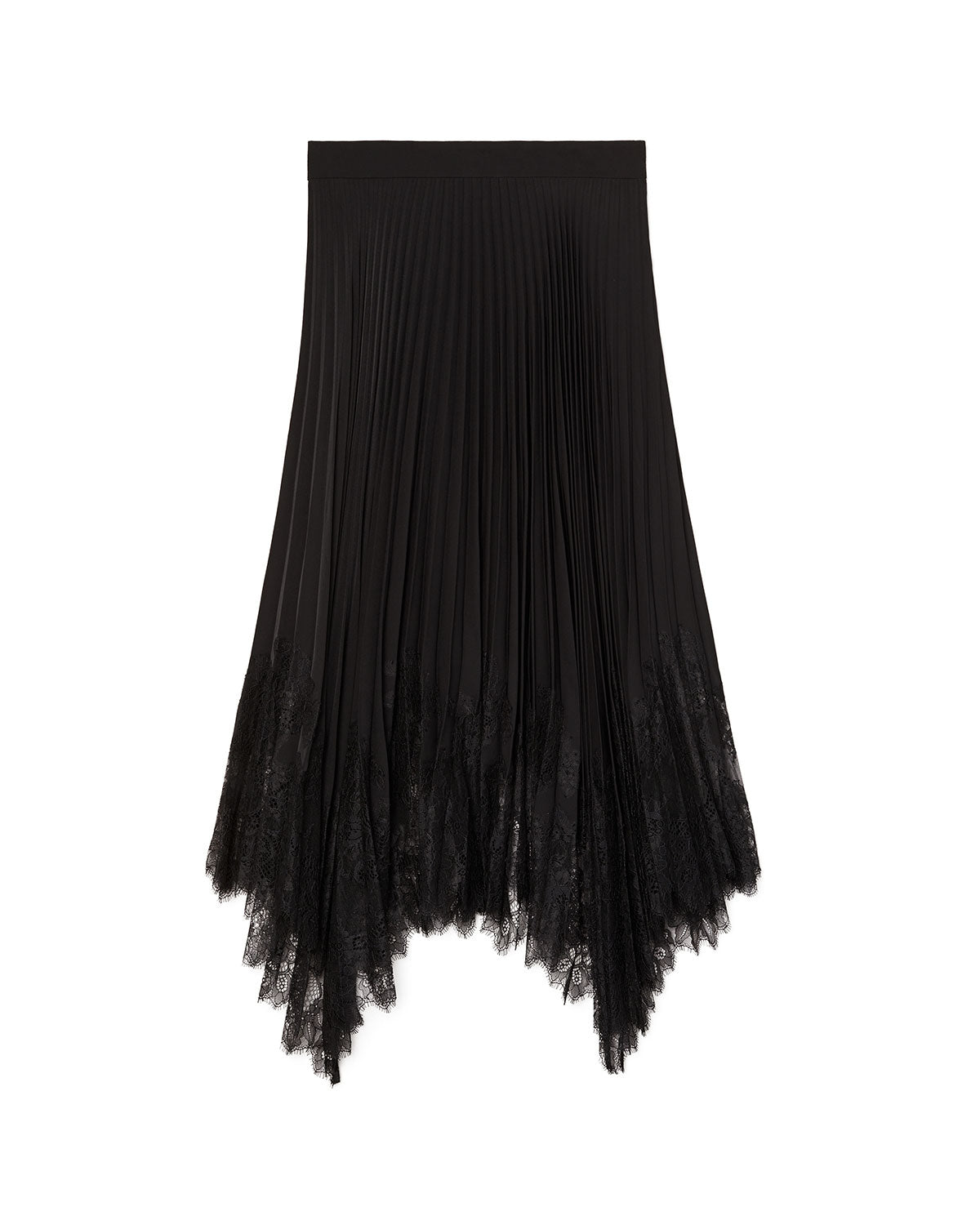 tory-burch-womens-lace-trim-pleated-handkerchief-skirt-size-2