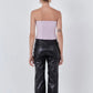 Endless Rose Strapless Flower Top