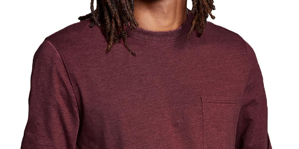 And Now This Men's Pocket Long Sleeve T-Shirt Red