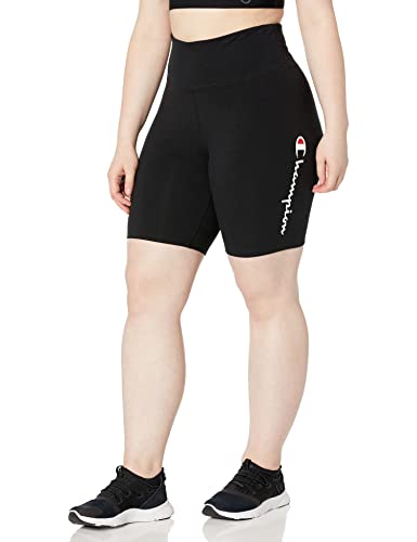 Champion Women's Authentic Bike Shorts Black Size 1X
