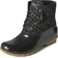 Sperry Women's Saltwater Duck Booties Black Size 7 M
