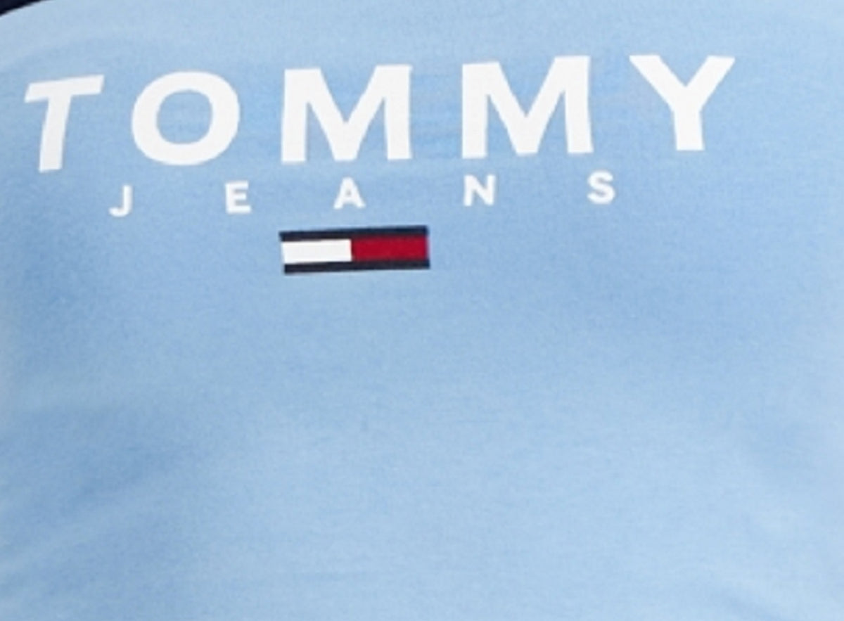 Tommy Jeans Women's Color Block Bandeau Blue Size X-Large