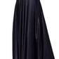 Blondie Nites Junior's Illusion Applique Charmeuse Gown Black Size 0