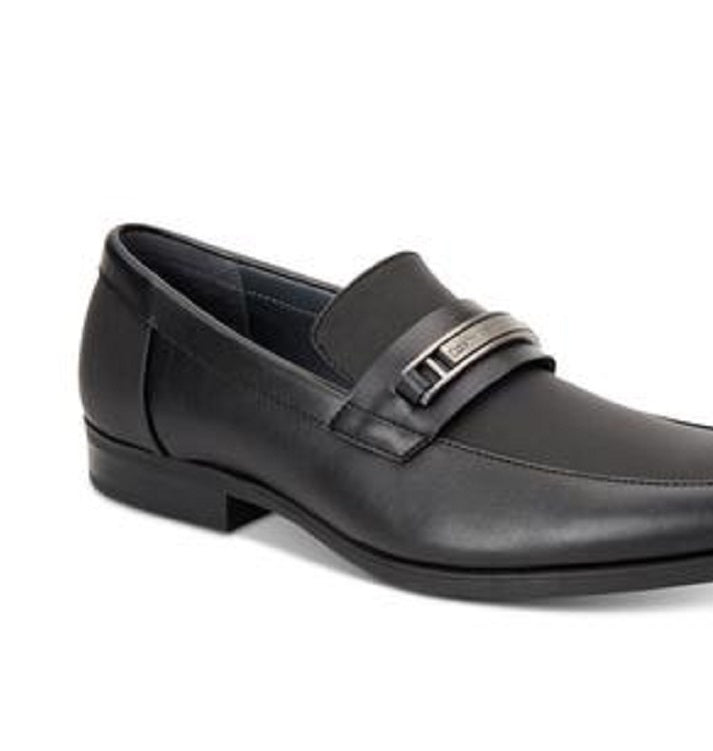 Calvin Klein Men's Jameson Slip on Dress Loafers Black Size 12M