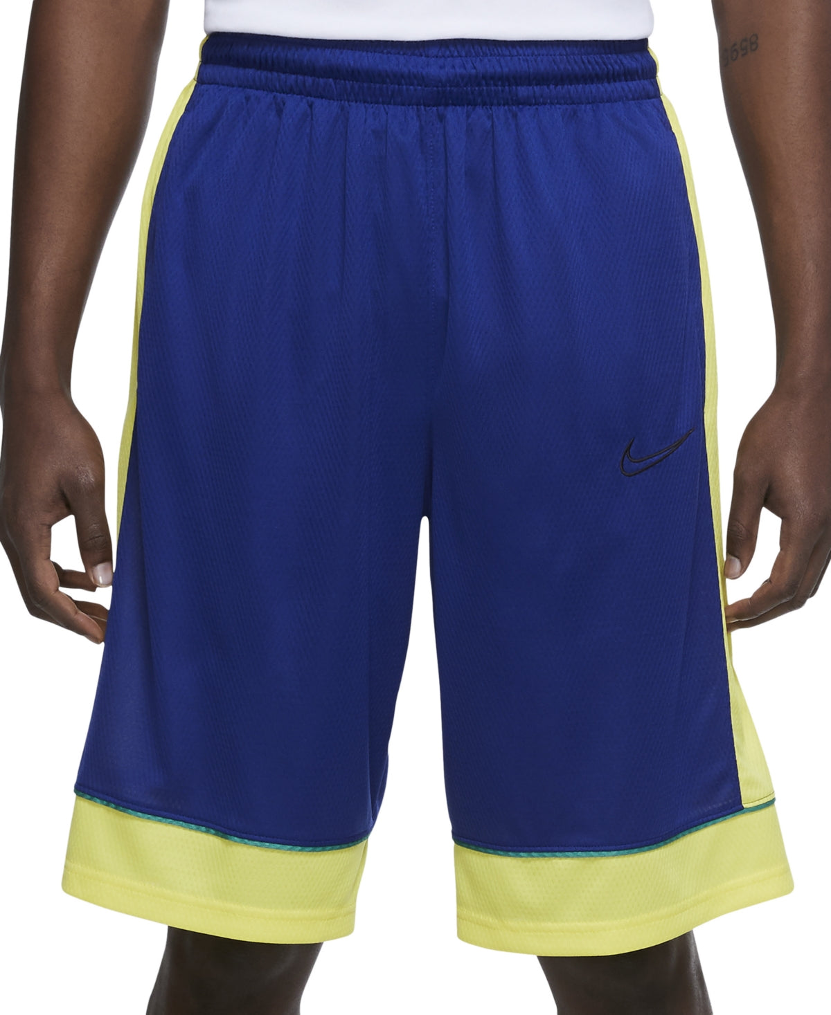 Nike Men's Fastbreak Dri Fit Basketball Shorts Blue Size Medium