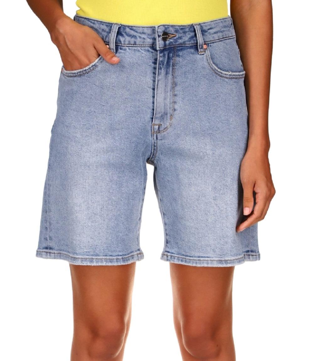 Sanctuary Women's Denim Bermuda Shorts Blue Size 29