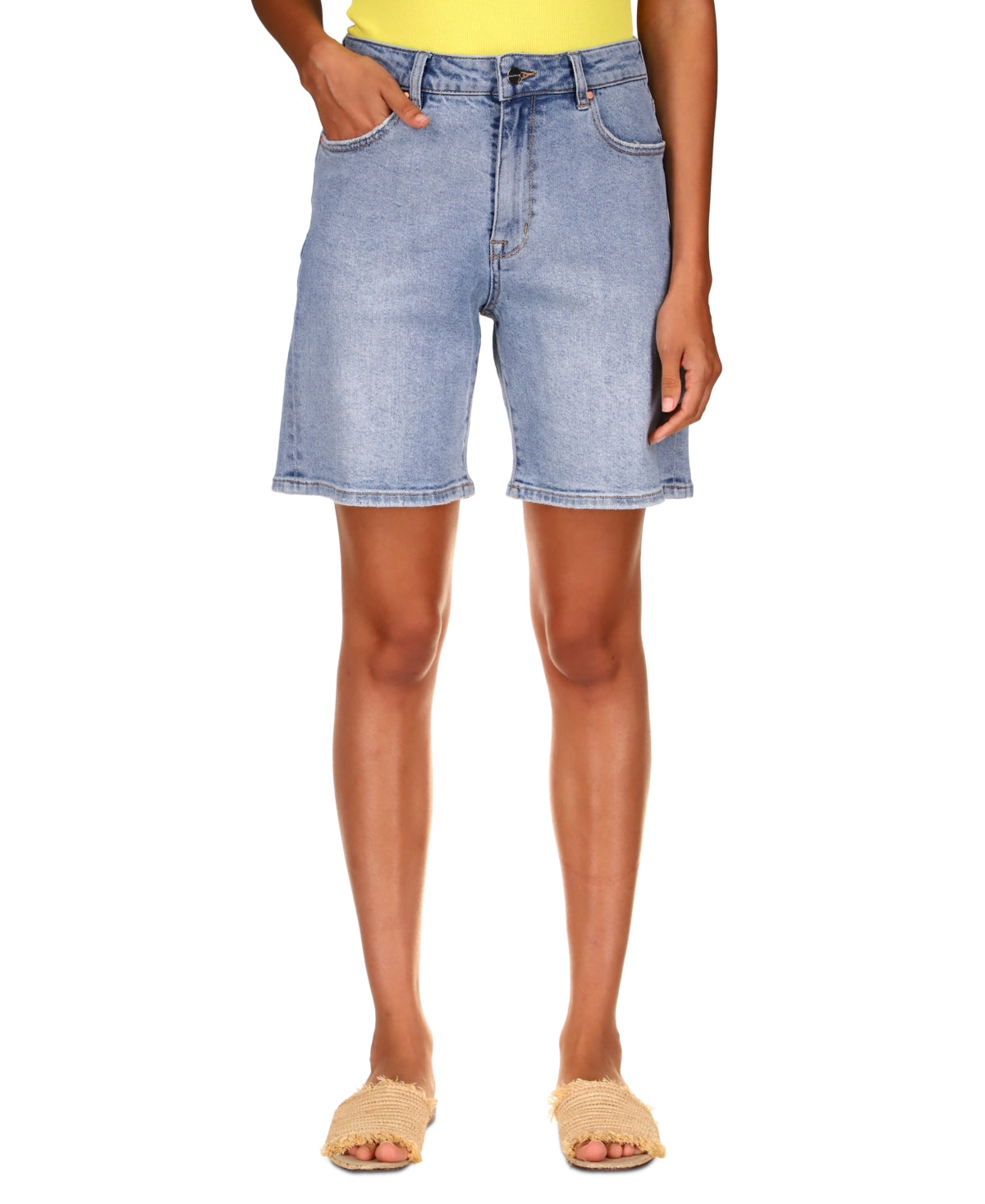 Sanctuary Women's Denim Bermuda Shorts Blue Size 29