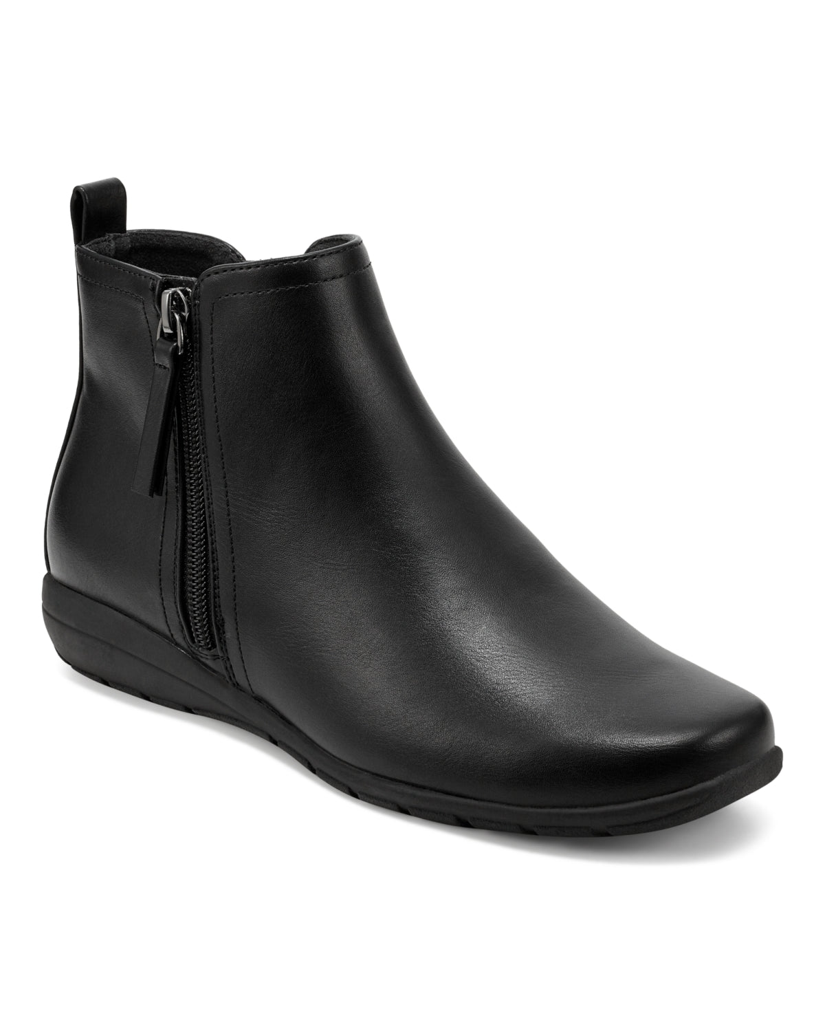 Easy Spirit Women's Aleena Casual Round Toe Booties Black Size 6W