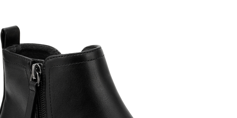 Easy Spirit Women's Aleena Casual Round Toe Booties Black Size 6W