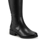 Easy Spirit Women's Rhonda Regular Calf Riding Boots Black Size 8.5 M