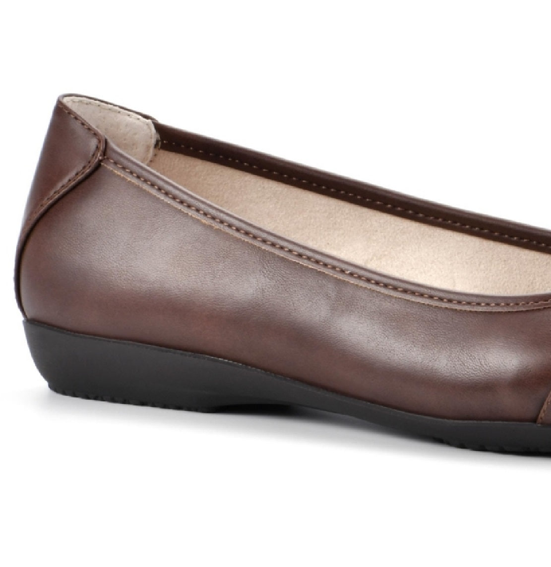 White Mountain Women's Charmed Ballet Flats Shoes Brown Size 6 M