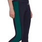 adidas Women's Colorblocked Leggings Blue Size Medium