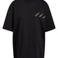 adidas Women's Logo Graphic Tee Black Size Medium