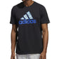adidas Men's Sketch Logo T-Shirt Black Size Medium
