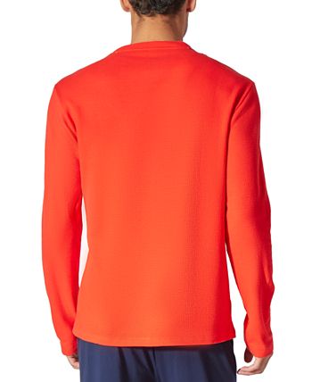 Lacoste Men's Lacoste Thermal Shirt Red Size Large