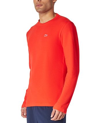 Lacoste Men's Lacoste Thermal Shirt Red Size Large