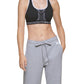 Calvin Klein Women's High Waisted Relaxed Leg Pants Gray Size Large