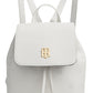 Tommy Hilfiger Women's Luisa Mini Embossed Backpack White Size Regular