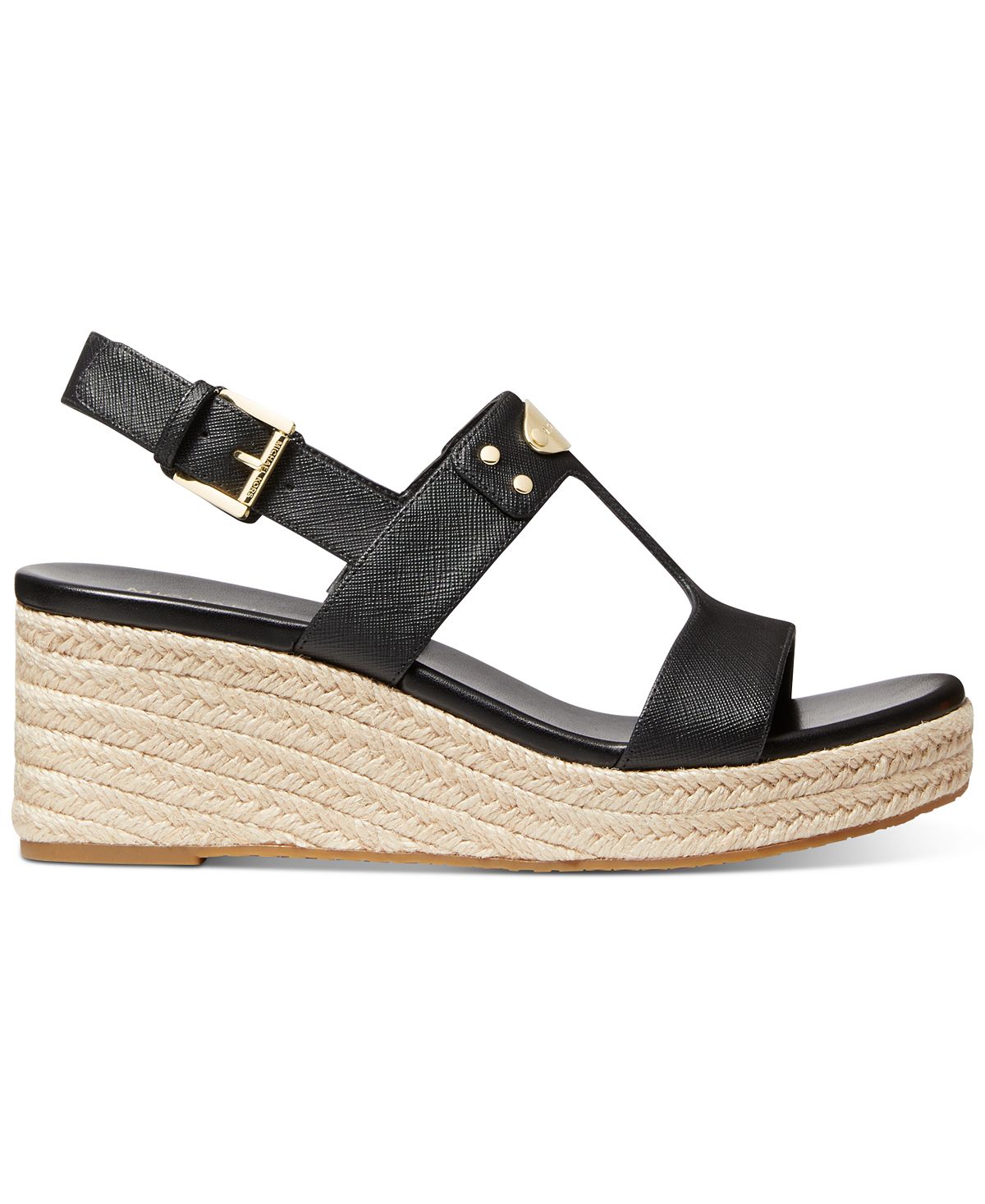Michael Kors Women's Wedge Sandals Black Size 6.5