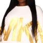 Michael Kors Women's Exclusive Plus Size Logo Sweatshirt White Size 3X