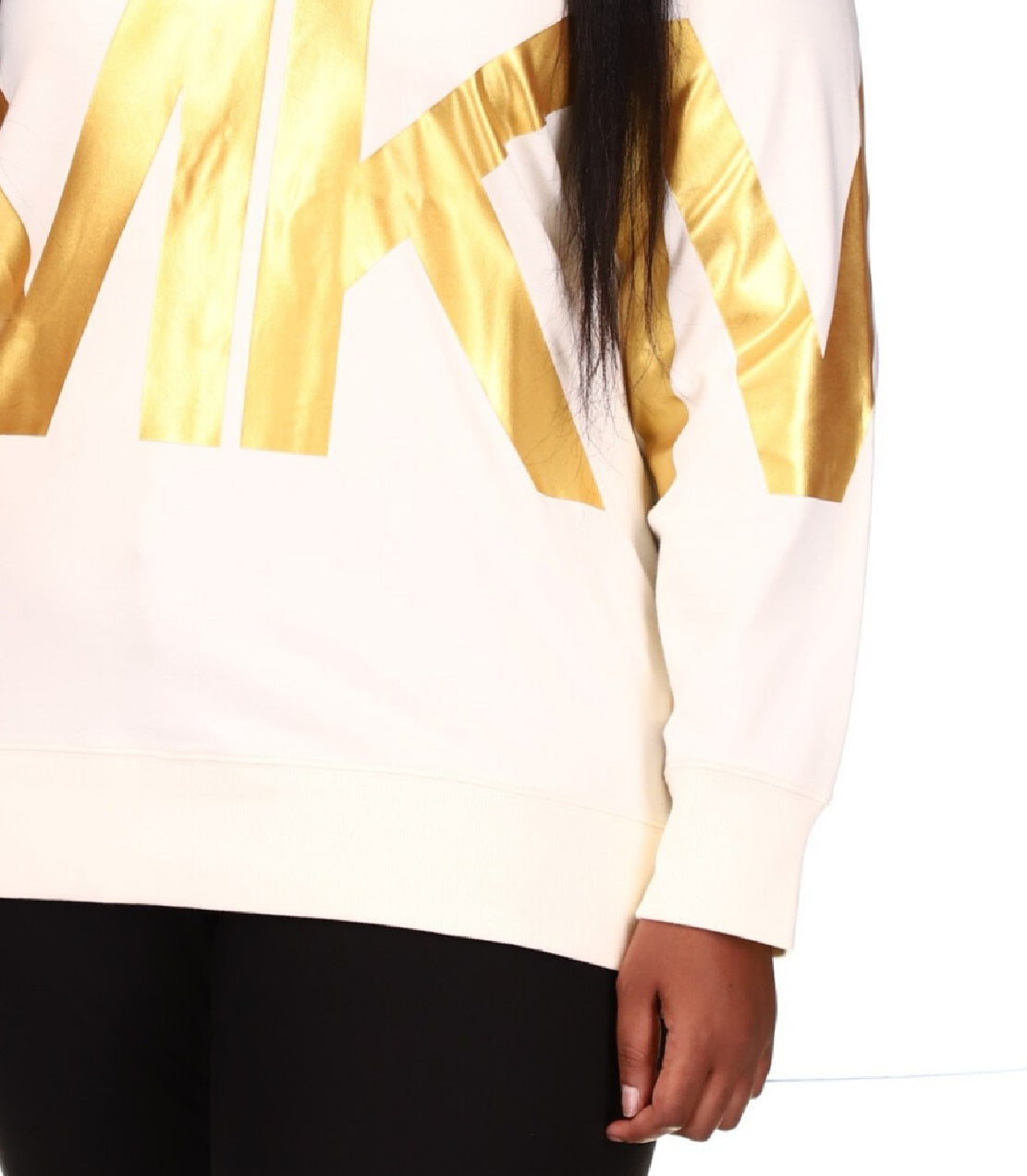 Michael Kors Women's Exclusive Plus Size Logo Sweatshirt White Size 3X