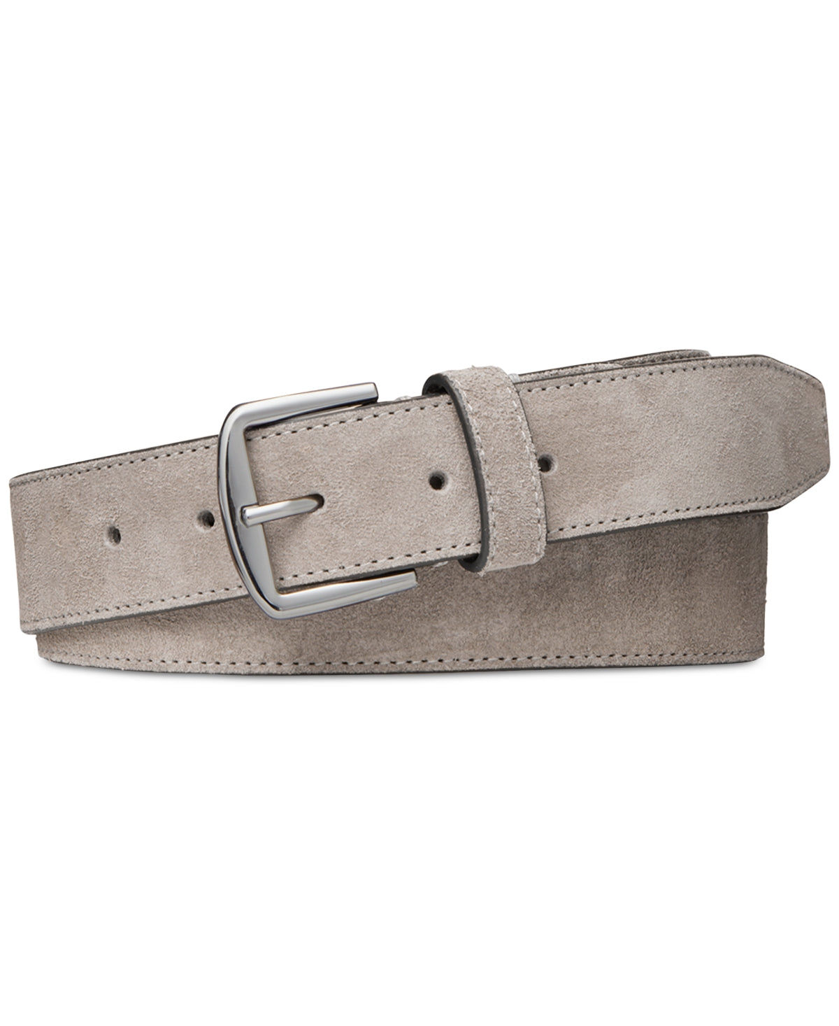 Michael Kors Men's Suede Dress Belt Gray Size 38