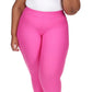 Michael Kors Women's Stretch Twill Leggings Pink Size 3X