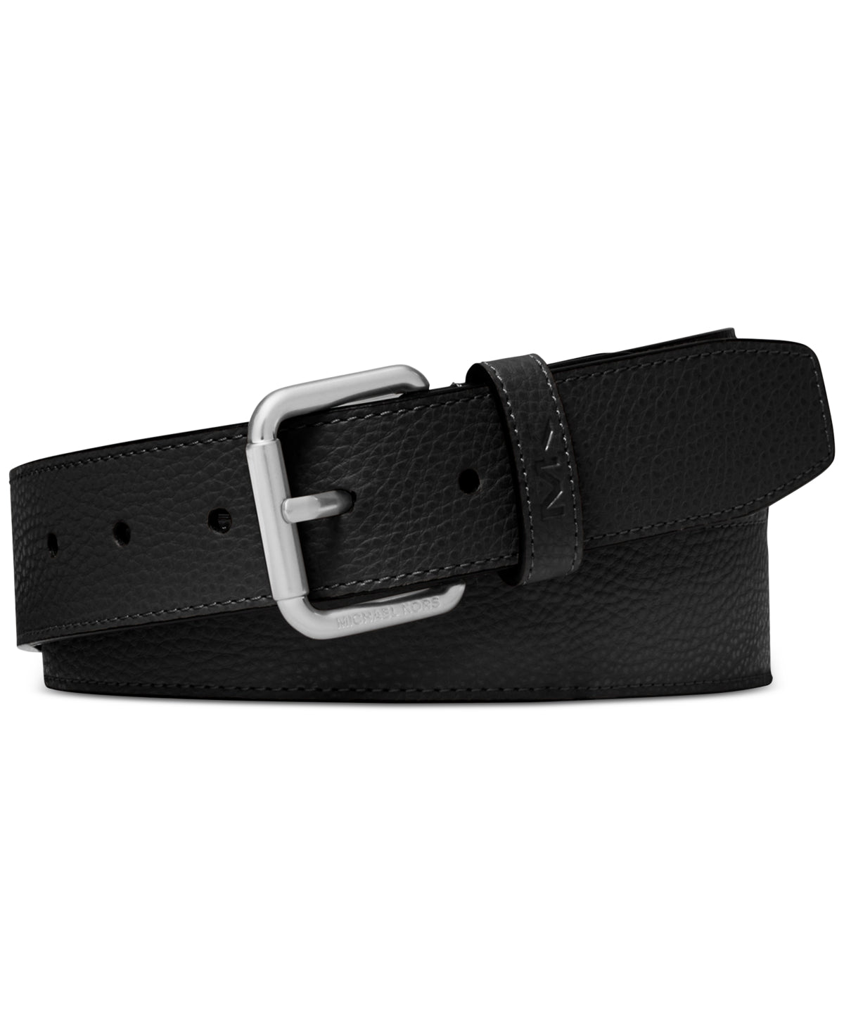 Michael Kors Men's Casual Logo Belt Black Size 34