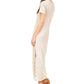 Michael Kors Women's Ribbed T-Shirt Dress White