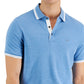 Michael Kors Men's Greenwich Polo Shirt Blue Size Large