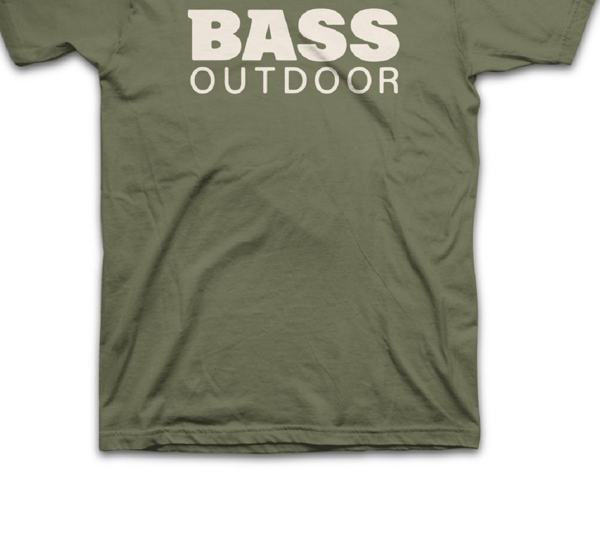 Bass Outdoor Men's Stacked T-Shirt Green Size X-Large