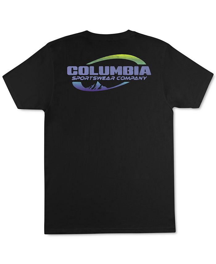 Columbia Men's Corp Logo Graphic T-Shirt Black