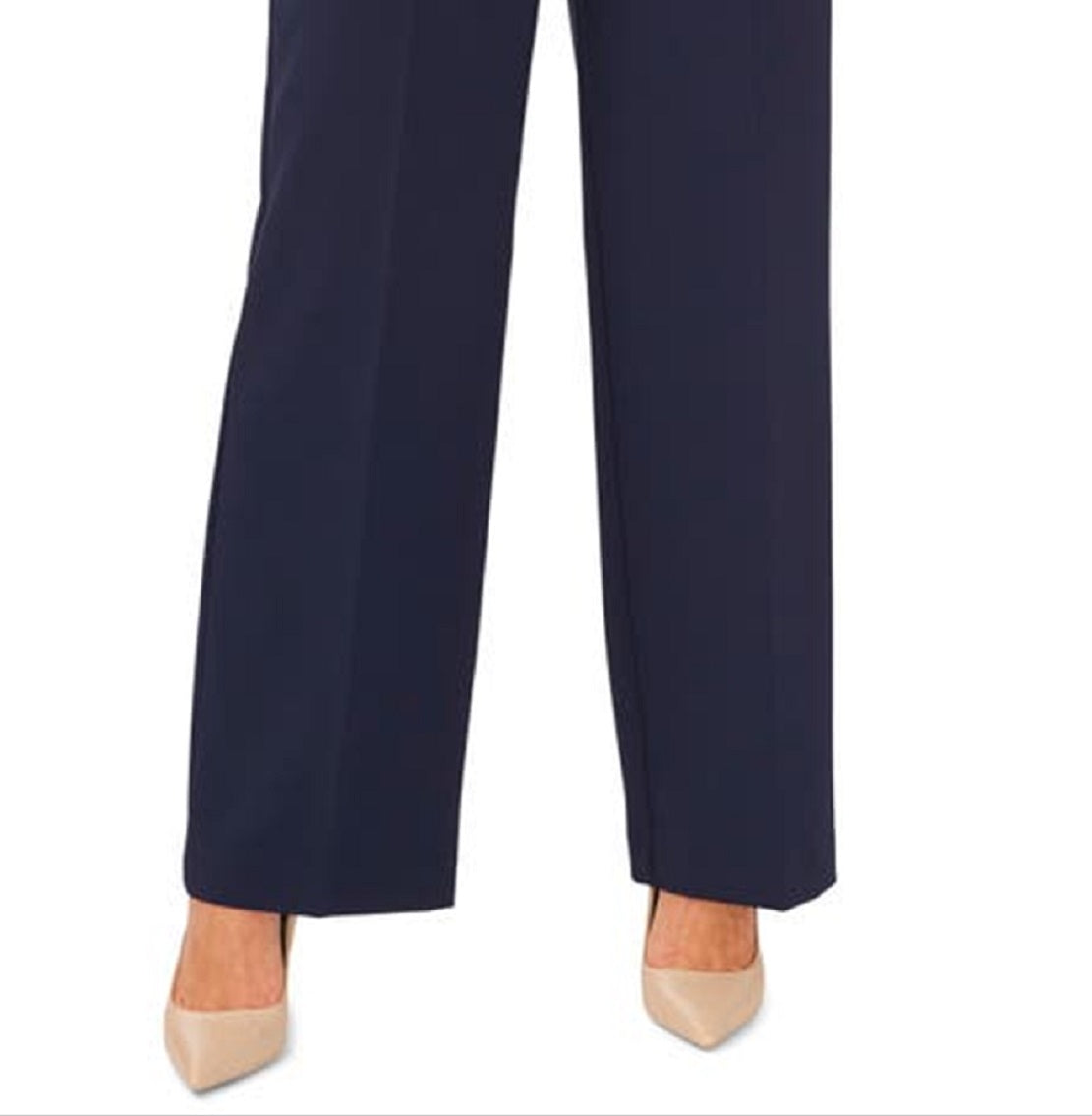 Vince Camuto Women's Wide Leg Trousers Blue Size 4
