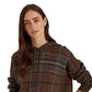 Ralph Lauren Women's Plaid Merino Wool Hoodie Sweater Assorted Size Small