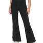 Calvin Klein Jeans Women's High Rise Flared Slit Hem Jeans Black Size 31