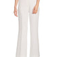 Karl Lagerfeld Paris Womens Solid Pleated Pants Soft White Size 4
