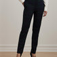 Lauren Ralph Lauren Womens Plaid Satin Stripe Twill Cropped Pants Green Navy Black