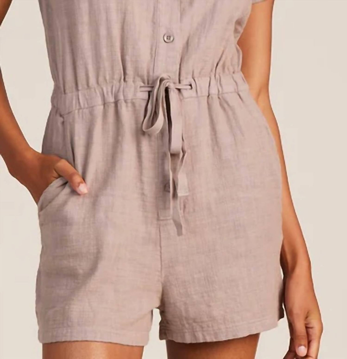 Bobi - Button Front Romper