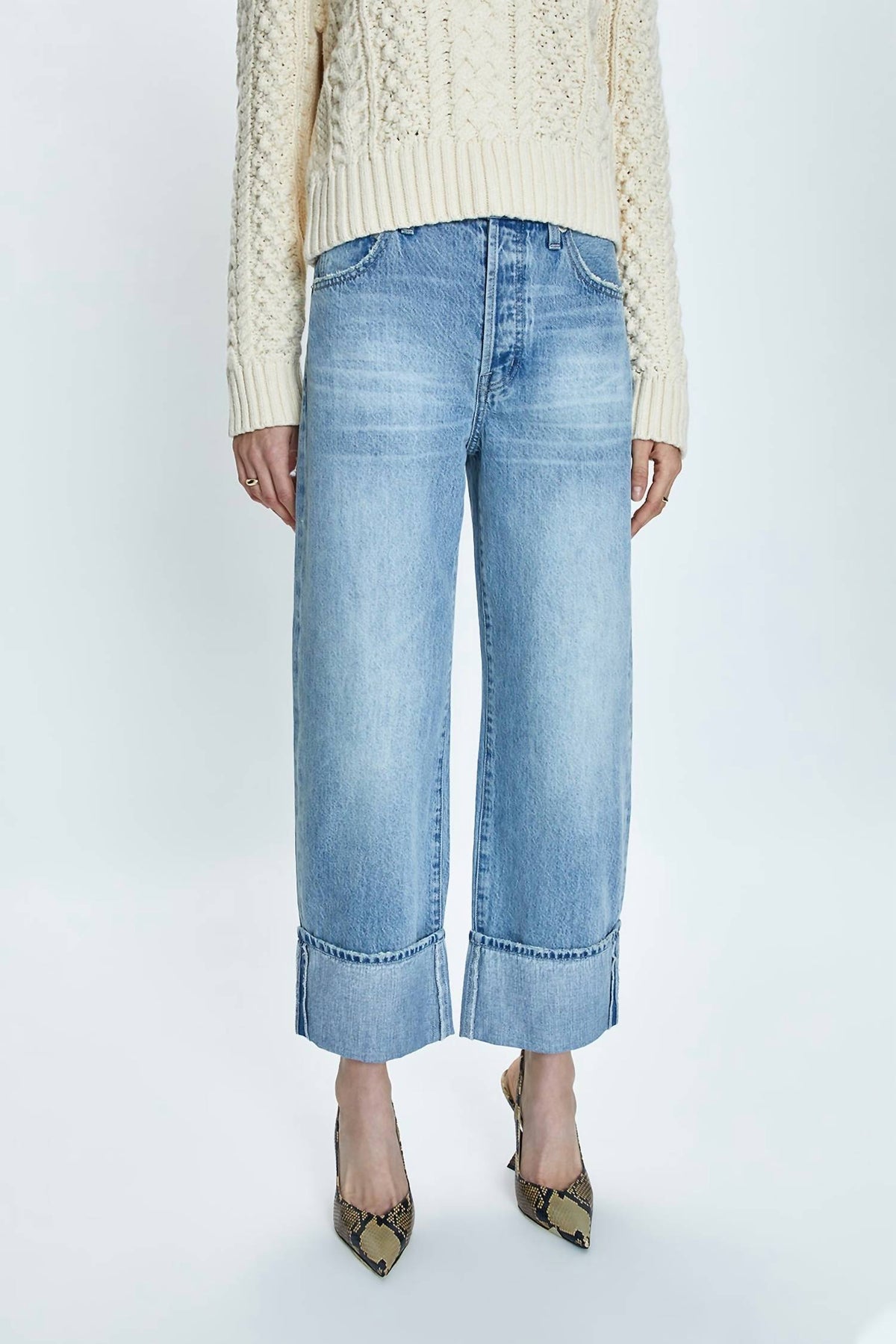 Pistola - Ryder High Rise Cuffed Jean