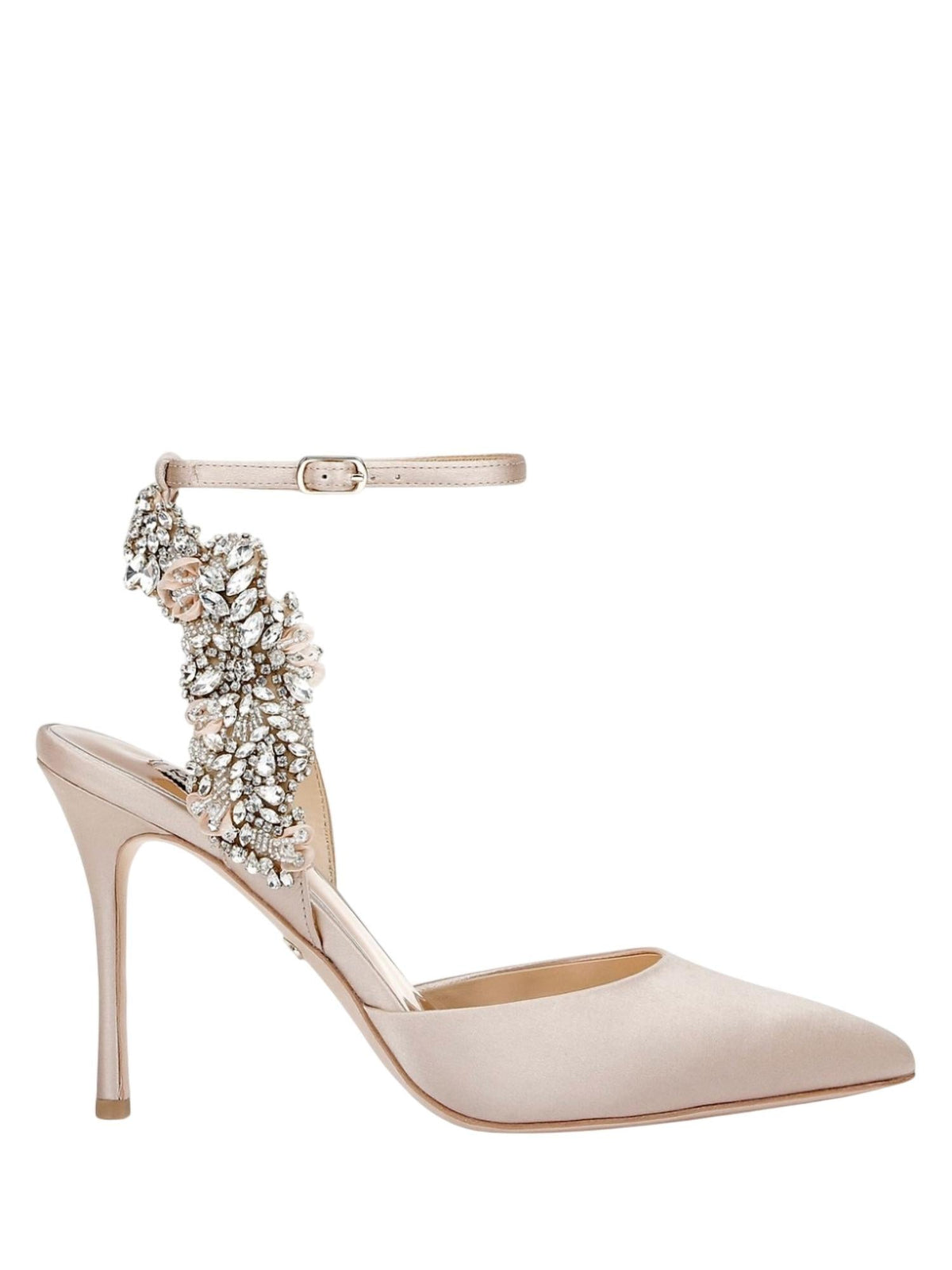 Badgley Mischka - Blanca Crystal Embellished Bridal Pumps