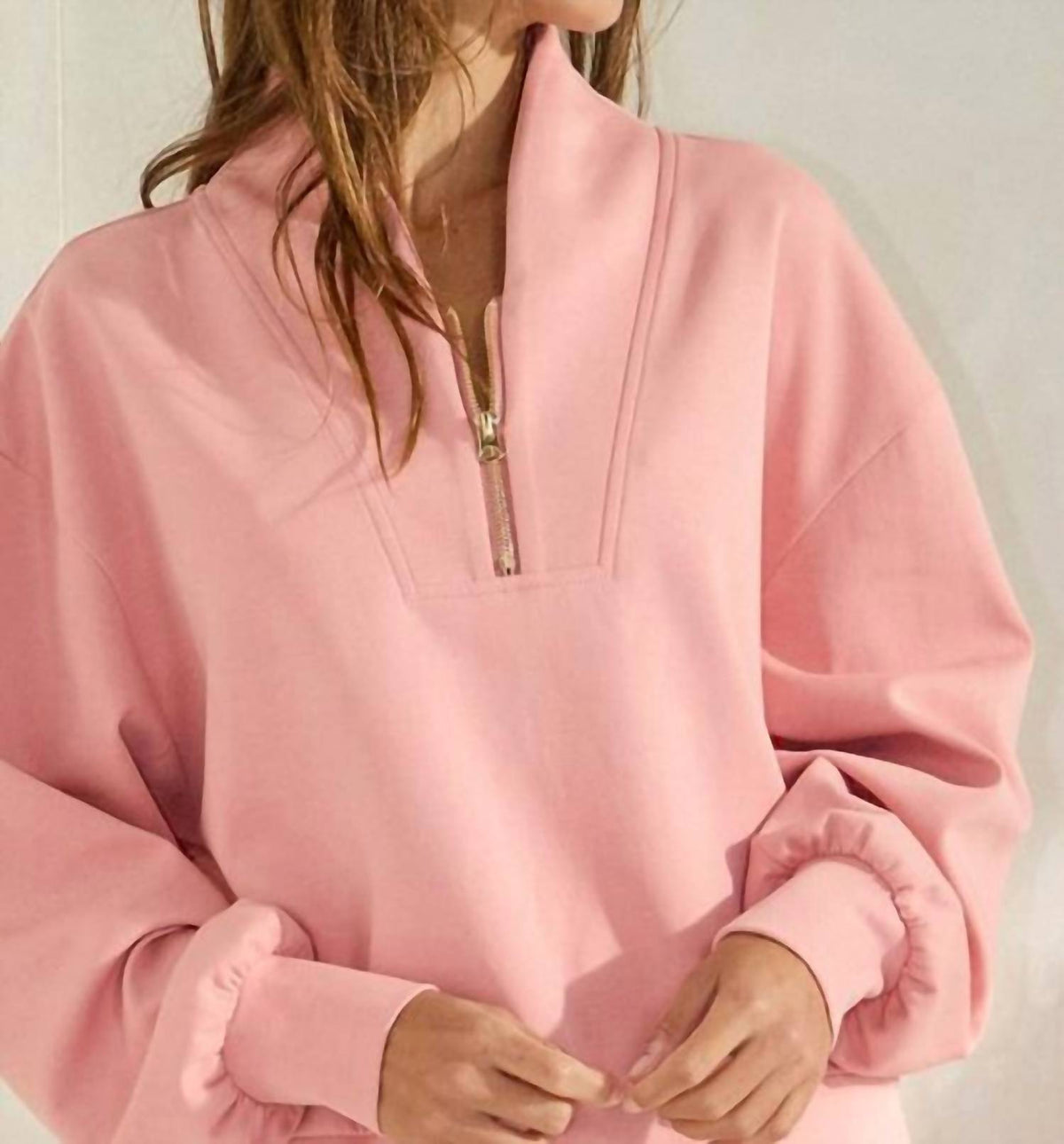 Bucketlist - Scuba Half Zip Sweatshirt