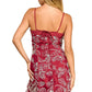 Baby Pink - Embroidered Flowers Mini Dress