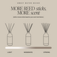 Pumpkin Spice Tinted Glass Jar Reed Diffuser