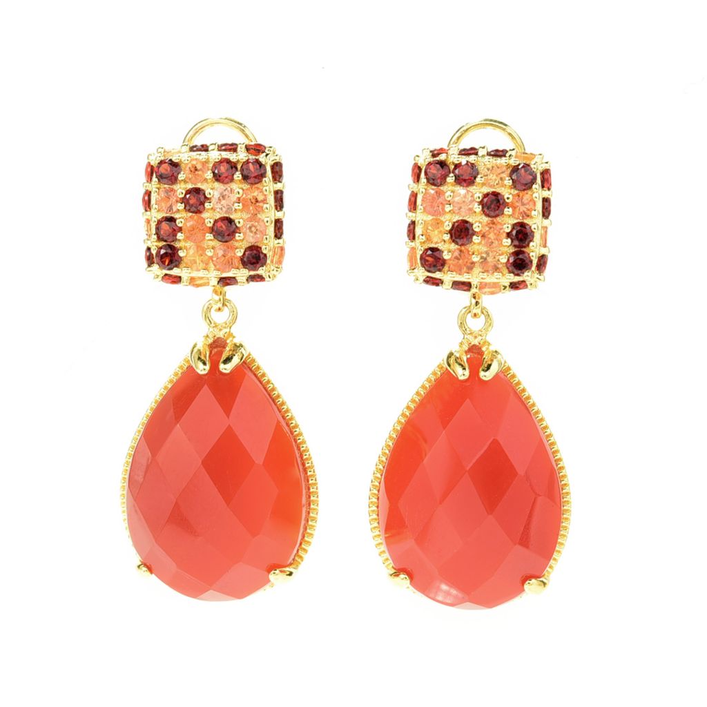 14k-gold-plated-20x14mm-chalcedony-multi-gemstone-drop-earrings