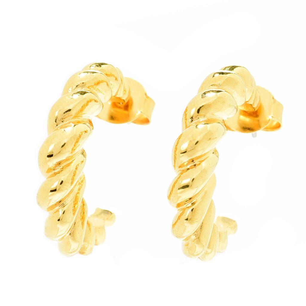 mayamar-24k-gold-plated-polished-crescent-twist-1-hoop-earrings