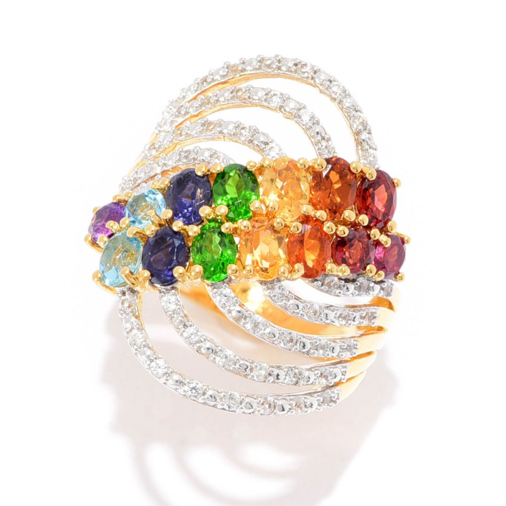 gem-treasures-2-98ctw-multi-gem-white-zircon-multi-row-wave-ring