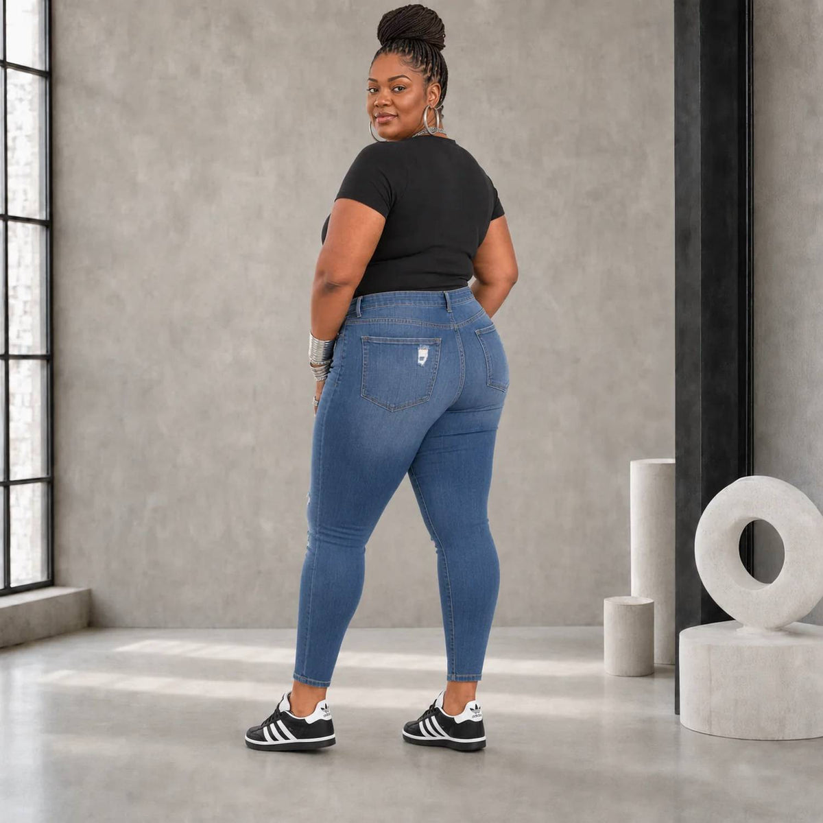 Judy Blue - High-rise Skinny Jeans - Plus