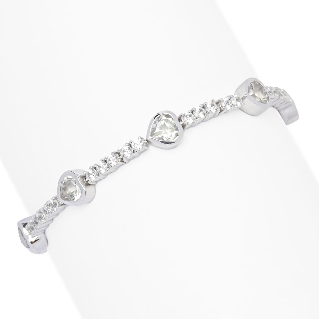 gem-treasures-white-topaz-zircon-heart-tennis-bracelet